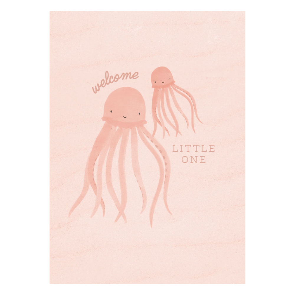 Greeting Card - Bubbles - Little Octopus